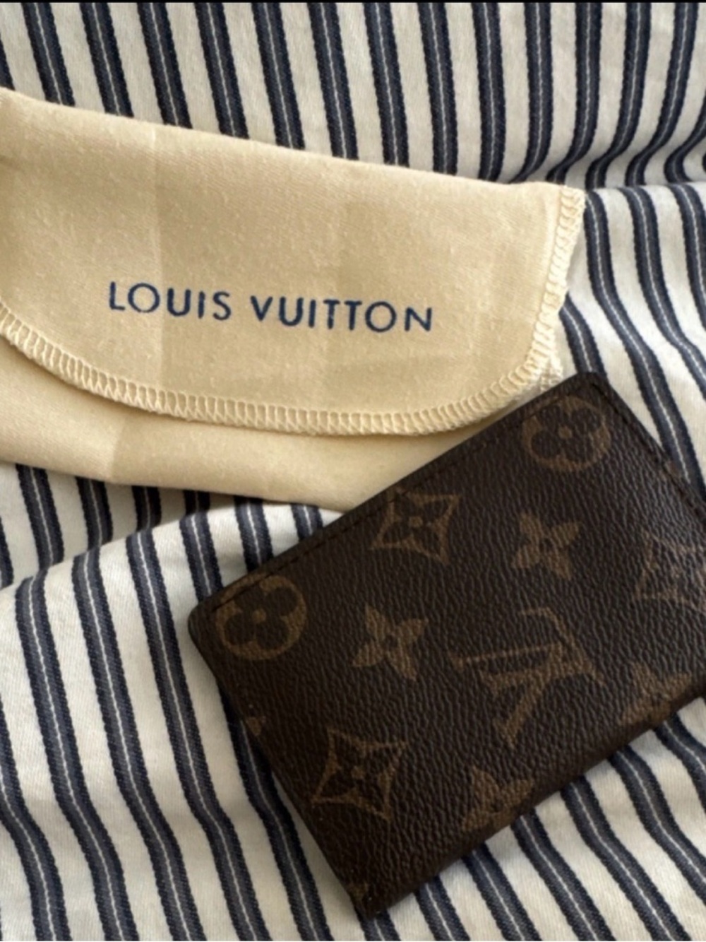 Louis Vuitton Monogram Card Case in Dark Brown - Picture 3 of 7